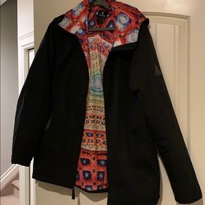 Net of Being Obsidian Jacket by Alex Grey